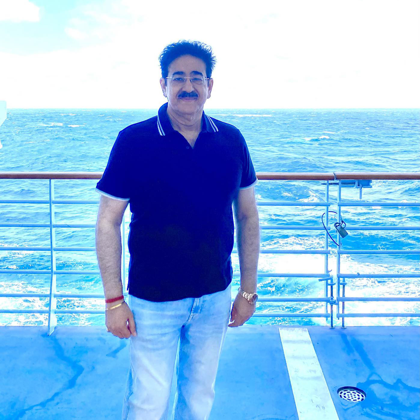 Sandeep Marwah Embarks on Research Voyage Aboard from Spain to Italy