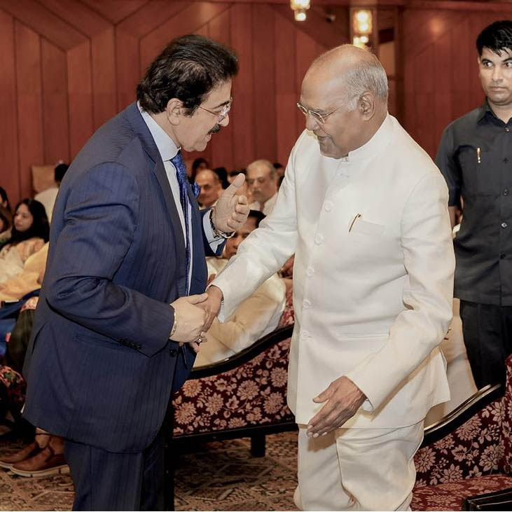 14th President of India at Spiritual Program