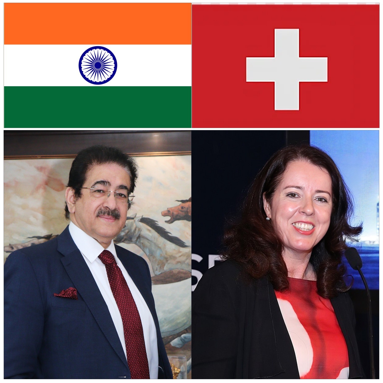 Greetings to Switzerland on National Day